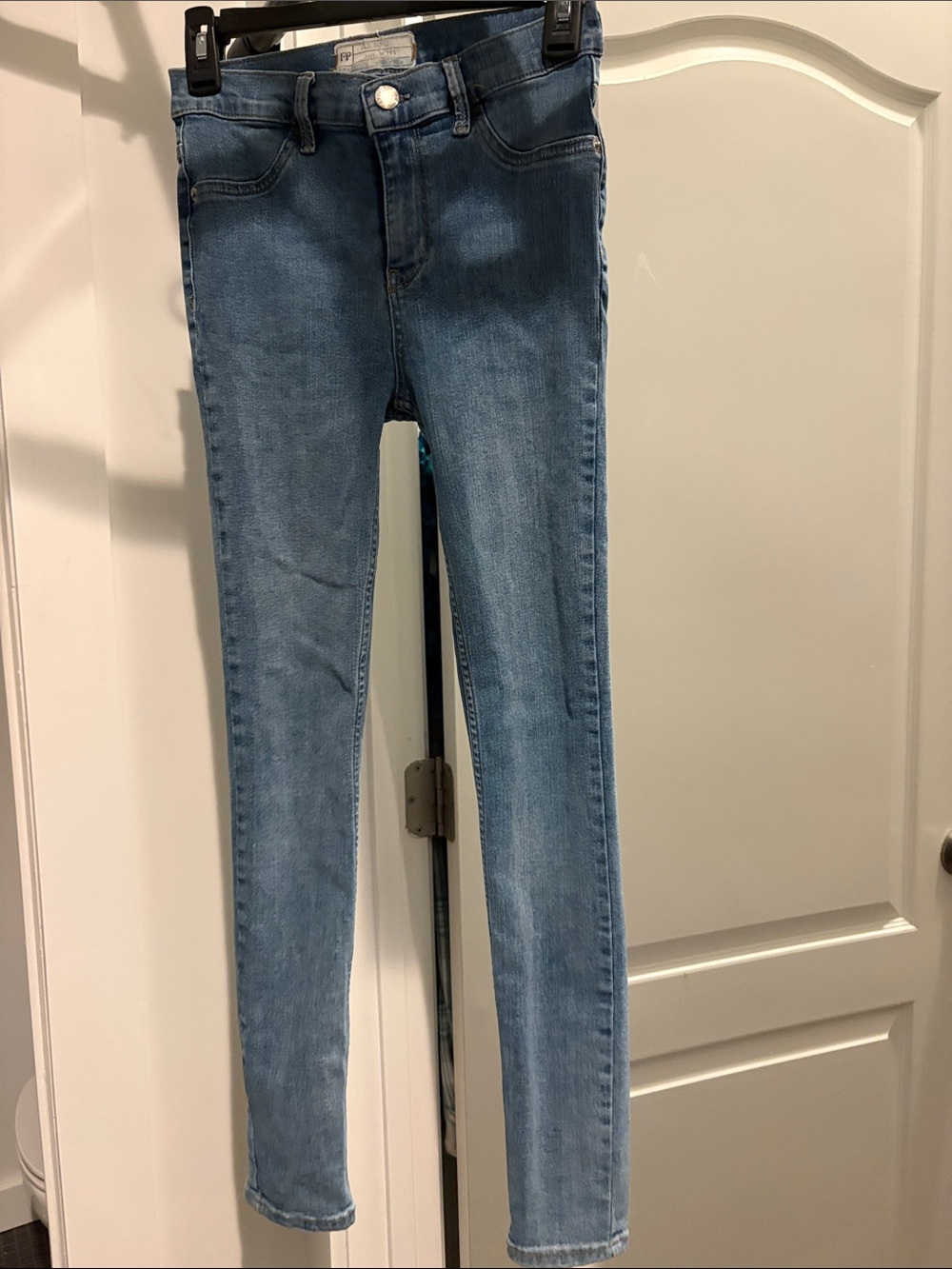 Free People Light Blue Skinny Jeans